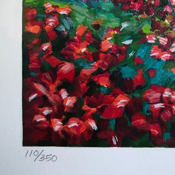 "To the Bay" by Alex Perez Serigraph - Picture 3 of 6